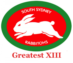 South Sydney Rabbitohs Best Team 13 XIII